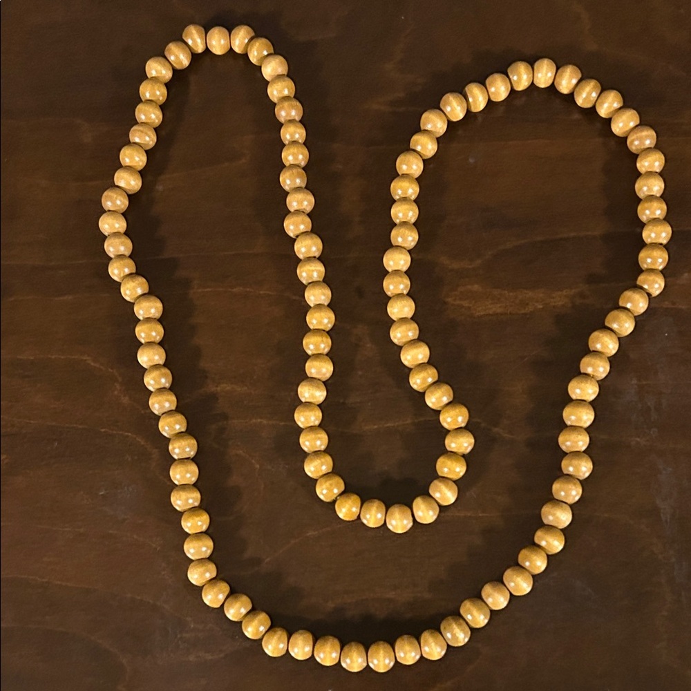 Wooden Beaded Necklace/Decoration